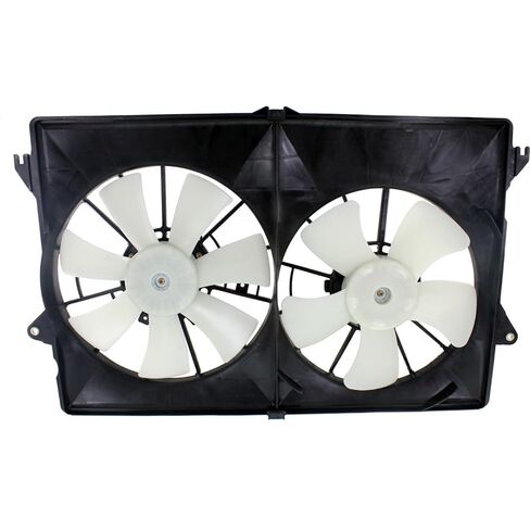 Replacement Radiator Cooling Fan Assembly fits Chrysler Pacifica 2004 3.5L V6 (2-Pin Plug) in Saudi Arabia