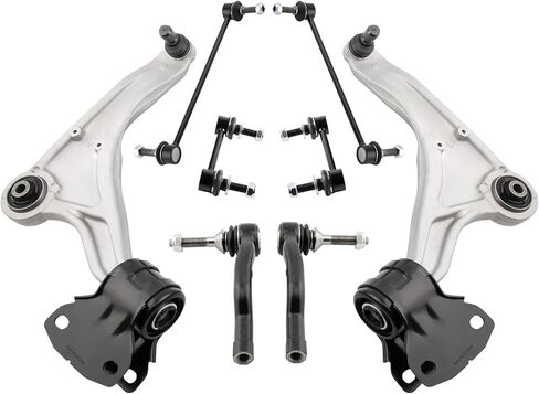 maXpeedingrods 8Pcs Suspension Kit for Ford Fusion 2013-2017 Lincoln MKZ 2013-2018, Front Lower Control Arm with Ball Joint Front & Rear Sway Bar Links Outer Tie Rods in Saudi Arabia