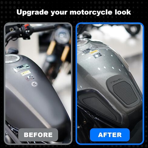 ملصق لخزان الوقود للدراجات النارية، ملصق لخزان زيت الغاز، واقي مضاد للانزلاق لسيارة Honda Rebel 1100 CMX1100 CMX 1100 2021-2025 (أسود) in Kuwait