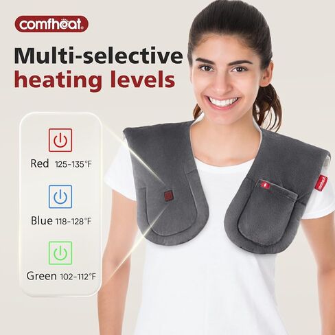 Cordless Heating Pad for Menstrual Cramps Period Back Pain Relief, Portable Cute Plush Fox Heat Pillow Animal USB Powered, Gift for Daughter Girlfriend Wife Teen Girls in Kuwait