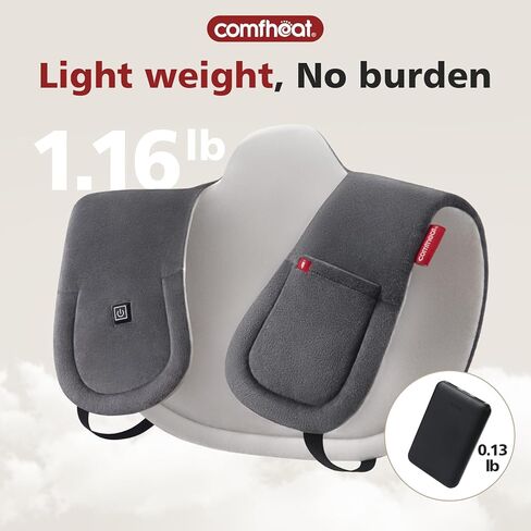 Cordless Heating Pad for Menstrual Cramps Period Back Pain Relief, Portable Cute Plush Fox Heat Pillow Animal USB Powered, Gift for Daughter Girlfriend Wife Teen Girls in Kuwait