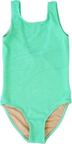 Portakal Girls Bathing Suit Quick Dry One Piece Swimsuit Athletic Swim Suit for Kids in Kuwait