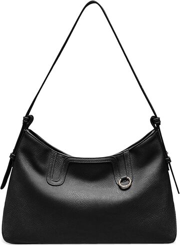 Hobo Bag for Women Trendy Shoulder Bag Designer Handbags Leather Purse for Everyday Use or Gift Give in Saudi Arabia