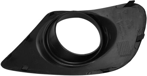 OKJHFD Fog Light Trim Driving Lamp Driver Left Side LH Hand for Dodge for 2011-201 Textured Black CH1038148 16606789 in Saudi Arabia