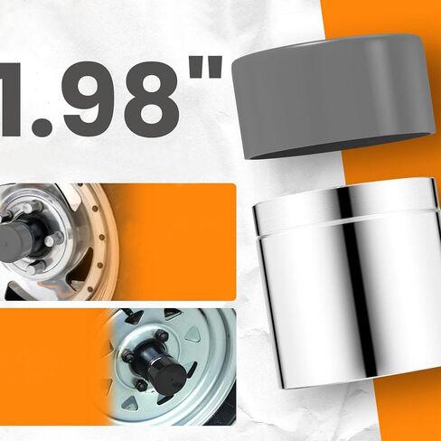 4 عبوات من أغطية شحم محور المقطورة، غطاء غبار بمحمل العجلة مقاس 1.98 بوصة، غطاء تركيب الشحوم المطاطي لمقطورة القارب، واقي محمل المحور للمحور، يناسب المقطورات بوزن 2000-3500 رطل in Kuwait