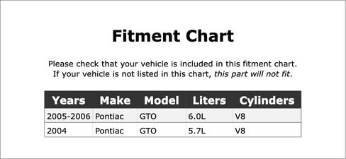 مرحل قابض تكييف الهواء متوافق مع Pontiac GTO 2006 2005 2004 P-4892155 in Kuwait