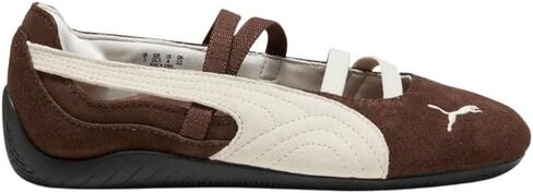 PUMA Kids Girls Speedcat Ballet Suede Flats Casual - Brown in Kuwait