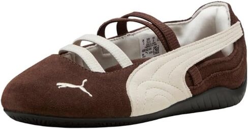 PUMA Kids Girls Speedcat Ballet Suede Flats Casual - Brown in Kuwait