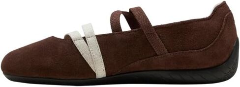 PUMA Kids Girls Speedcat Ballet Suede Flats Casual - Brown in Kuwait