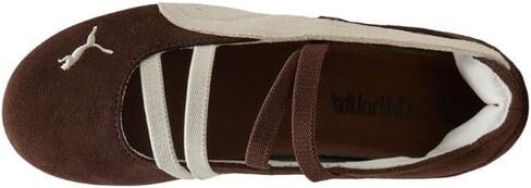 PUMA Kids Girls Speedcat Ballet Suede Flats Casual - Brown in Kuwait