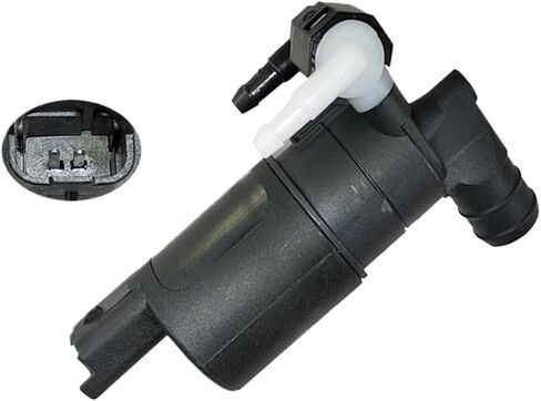 Windshield Washer Pump Compatible with 307 106 607 807 MK2 C2 C3 C5 and Xsara - Replaces Part Numbers 643475 8200194414 9641553980 in Saudi Arabia