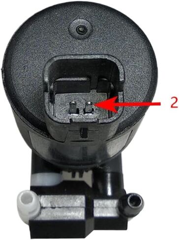 Windshield Washer Pump Compatible with 307 106 607 807 MK2 C2 C3 C5 and Xsara - Replaces Part Numbers 643475 8200194414 9641553980 in Saudi Arabia