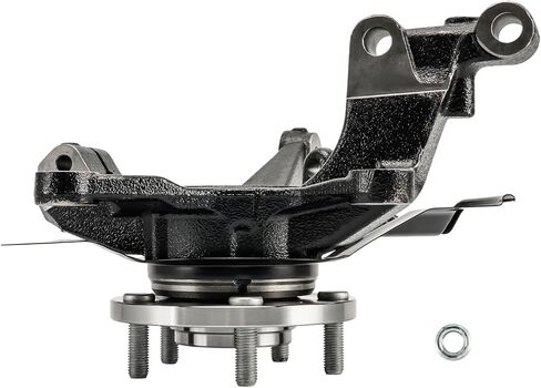 Torchbeam Steering Knuckle & Wheel Bearing Hub Assembly, 1PC Front Left Driver Side Replacement for 2007-2015 CX-9, 2007-2012 C-X-7 Replaces 698-415 in Saudi Arabia