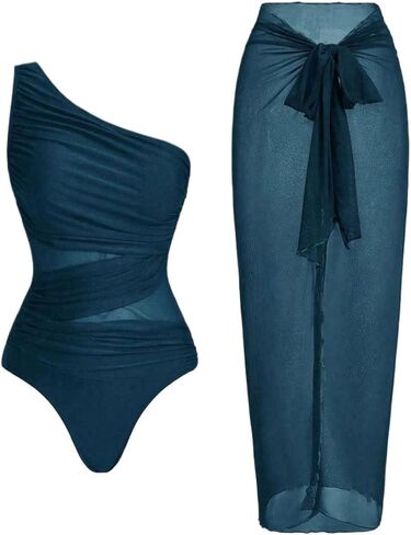 Womens Cutout One-Piece Swimsuit Monokini - Elegant Beachwear for Summer Vacation in Saudi Arabia