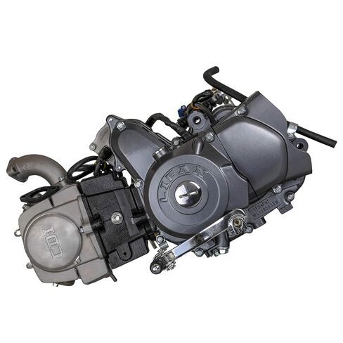 Lifan 125cc Semi Auto Engine Motor Kit 12V System, Wiring, Kick/Electric Start for ATV Dirt Pit Bike ATC70 CT110 CRF50 CT90 CT70 Taotao 125 SSR Apollo RFZ125 Z50 Trail Bike in Saudi Arabia