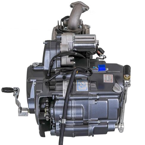 Lifan 125cc Semi Auto Engine Motor Kit 12V System, Wiring, Kick/Electric Start for ATV Dirt Pit Bike ATC70 CT110 CRF50 CT90 CT70 Taotao 125 SSR Apollo RFZ125 Z50 Trail Bike in Saudi Arabia