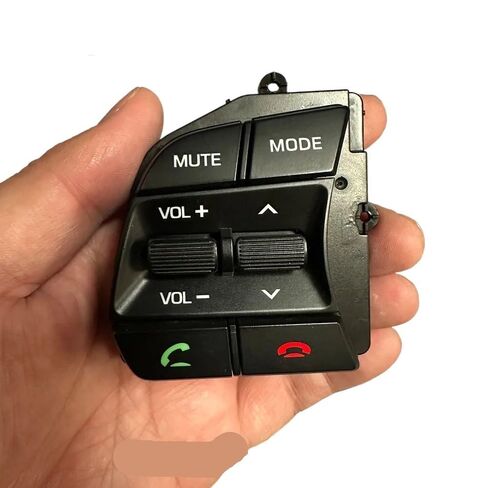 Steering Wheel Mounted Cruise Control Switch Butto/Fit for Hyundai Sonata LF Steering Wheel Key Switch Constant Speed Cruise Button(Lavender) in Saudi Arabia