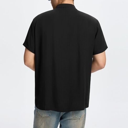 Mens Mexican Guayabera Shirt Short Sleeve Cinco De Mayo Shirts for Men with Elegant Embroidered Design in Saudi Arabia