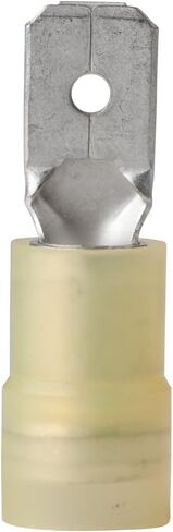 Ancor 221409 Marine Grade Electrical Nylon Insulated Double Crimp Funnel Entry Fully Insulated Disconnects with Insulation Grip (Male, 22 to 18-Gauge, 100-Pack) in Saudi Arabia
