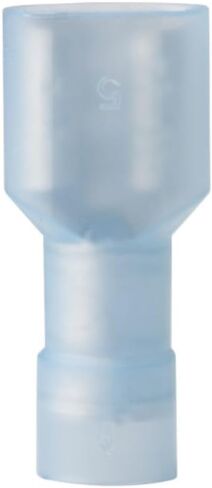 Ancor 221409 Marine Grade Electrical Nylon Insulated Double Crimp Funnel Entry Fully Insulated Disconnects with Insulation Grip (Male, 22 to 18-Gauge, 100-Pack) in Saudi Arabia