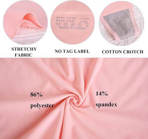 Bolivelan High Waist Thongs Seamless Stretch Comfortable Cool Panties in Saudi Arabia