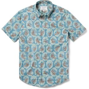 قميص Reyn Spooner الرجالي لركوب الأمواج هاوايان ألوها - مصمم بأزرار أمامية in Kuwait