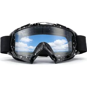 نظارات الدراجات النارية للدراجة الترابية ATV نظارات التزلج للرجال والنساء حماية من الأشعة فوق البنفسجية ضد الرياح والغبار in Kuwait