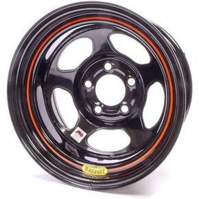 Bassett Inertia Advantage 15x8 في 5x4.75 حافة عجلة سوداء P/N 58AC1I in Kuwait