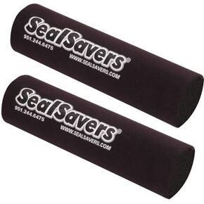 أغطية شوكة حافظات الختم أنبوب شوكة 44-50 مم، أسود قصير لسوزوكي DR-Z 400S 2011-2018 in Kuwait