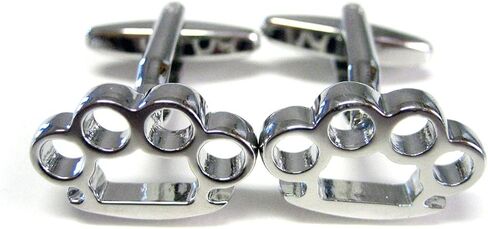 Kiola Designs Brass Knuckle Cufflinks in Saudi Arabia