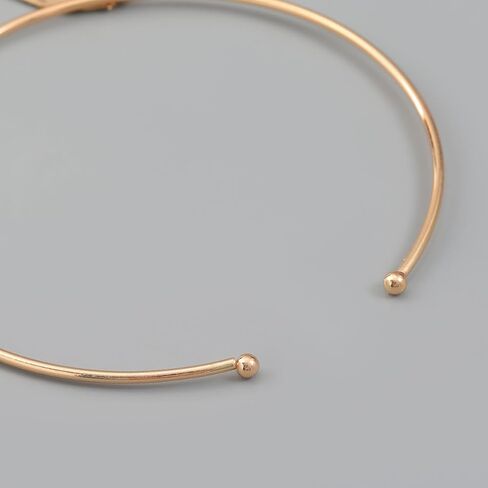 African Jewelry Gold Plated/Silver Choker Necklace for Women Men Unisex,Metal Circle Collar Necklace Irregular Pendant Necklace Statement Costume Ethnic Tribal Accessories (Gold) in Saudi Arabia