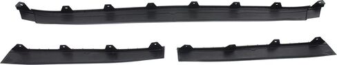 Evan Fischer Valance Set of 3 Compatible with 2013-2015 Chevrolet Malibu, 2016 Impala Limited & 2016 Malibu Limited - GM1092236 in Saudi Arabia