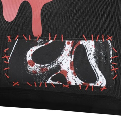 Bioworld Ghostface Masks & Blood Drip Adult 16.5" Black Backpack in Saudi Arabia