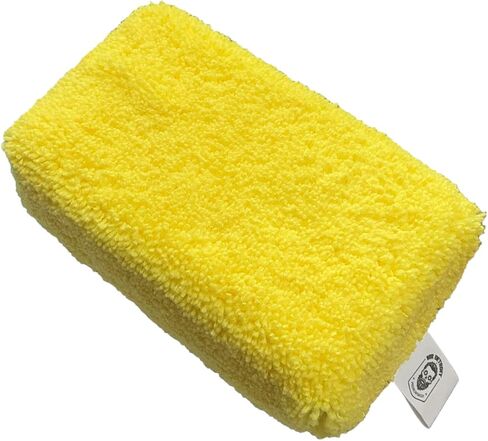 Mr. Detroit - Polishes Microfiber Applicator Pad for Car Detailing Professional-Grade Trim Dressing & Tire Shine Applicator Sponge Pad Effective Dirt Removal On Any Vehicles - 2 Pack in Saudi Arabia