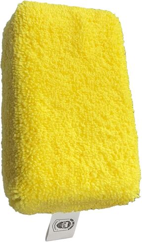 Mr. Detroit - Polishes Microfiber Applicator Pad for Car Detailing Professional-Grade Trim Dressing & Tire Shine Applicator Sponge Pad Effective Dirt Removal On Any Vehicles - 2 Pack in Saudi Arabia