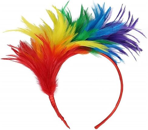 Fascinator Hats for Women Feather Headband Kentucky Headpiece Gatsby Derby Hat for Cocktail Wedding Tea Party (US, Alpha, Medium, Satin White) in Saudi Arabia