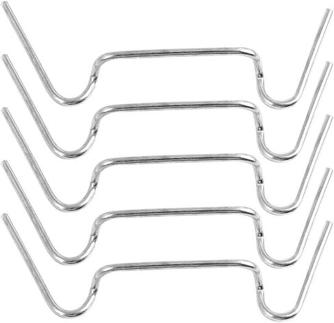 uxcell Universal Stainless Steel Motorcycle Fastener Spring Clip for Square Headlight 5pcs in Saudi Arabia