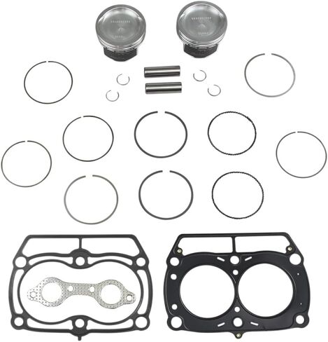 Wiseco Top End Kit [ArmorGlide, 80.00mm/STD, 11:1] - (PK1862) Compatible with Polaris in Saudi Arabia