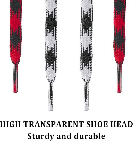 2Pairs Colored Shoelaces for TS1 Black Phantom Sneakers, 5/16"(8MM) Multicolor Argyle Flat Strings Replacement Laces in Saudi Arabia