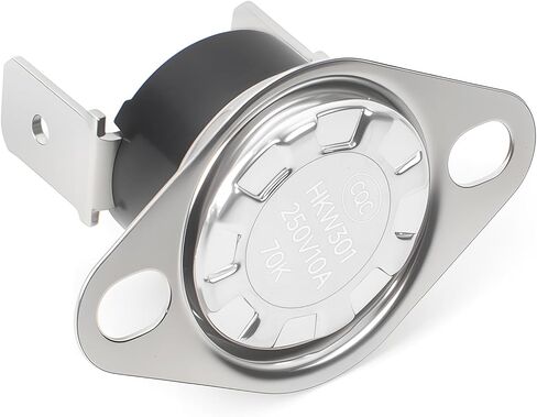 KSD201-70 درجة مئوية الصمامات الحرارية المفتوحة عادة، للتحكم في مروحة الميكروويف، تفعيل درجة الحرارة العالية، مع حلقة متحركة، بدون مفتاح نوع، ضبط درجة الحرارة 70 درجة مئوية (158 درجة فهرنهايت) in Kuwait