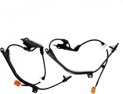 2 قطعة مستشعر سرعة العجلات الأمامية اليسرى واليمنى ABS متوافق مع Acura 2004 2005 2006 2007 2008 TL V6 3.5L يستبدل 57455SEPA01 57450SEPA01 57455-SEP-A01 57450-SEP-A01 in Kuwait