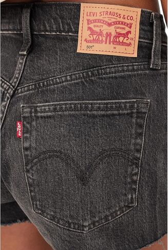Levi's Women's 501 Original High-Rise Shorts (Also Available in Plus), (New) Hit Escape (Shrink-to-fit), 24, Standard in Saudi Arabia