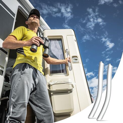 2 قطعة S نمط الاكريليك باب دخول المقبض 1 "x 11 1/2" Rv دخول الباب مساعدة مقبض لأبواب Rv مساعدة بار in Kuwait