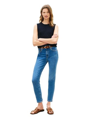 Tommy Hilfiger Womens Mid Rise Skinny Jeans with Stretch in Saudi Arabia