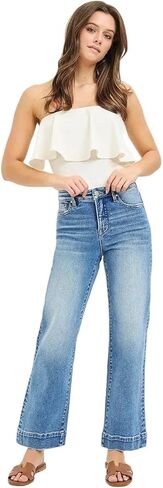 Risen Jeans - High Rise Straight Jeans (29" Inseam) - PSA21347 - Includes Official Tag in Saudi Arabia