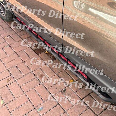 for Kia EV6 2022-2025 Running Boards, Aluminum Alloy Fixed Side Steps | DIY Installation with Complete Kit Red(ZXH) in Saudi Arabia
