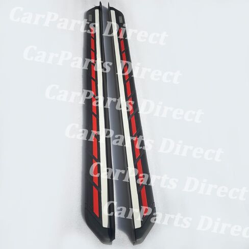for Skoda Kodiaq 2024 2025 Running Boards, Aluminum Alloy Fixed Side Steps | DIY Installation with Complete Kit Red(ZXH) in Saudi Arabia