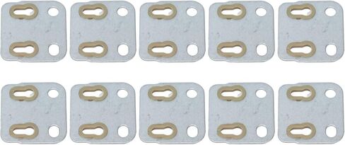 لوحة توجيه قضيب دفع الصمام، 10 قطع من لوحات التوجيه البلاستيكية الحديدية لمحرك 154F، قطع غيار عالية الموثوقية مع سهولة التركيب، ملحقات محرك متينة لفترة طويلة in Kuwait