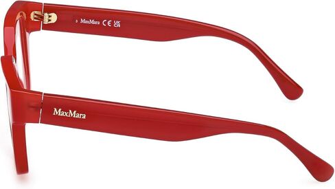 MaxMara MM5184 066 أحمر فاتح لامع 52/14/140 إطار نظارة نسائية in Saudi Arabia