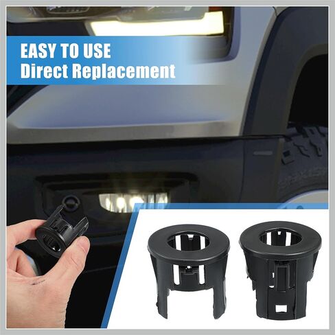 4PCS Parking Assist Sensor Bezels for Front Rear Bumper for Dodge for Ram Backup Parking Aid Sensor Retainer Bracket for Ram 1500 Classic Replace 5LS52TZZAA Replacement Car Parts in Saudi Arabia